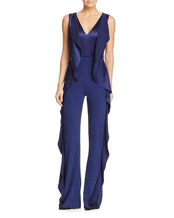 Ruffle side cheap jumpsuit