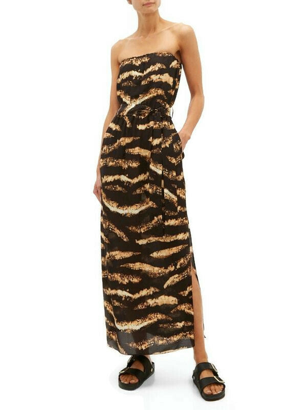 Tiger-Print Dress