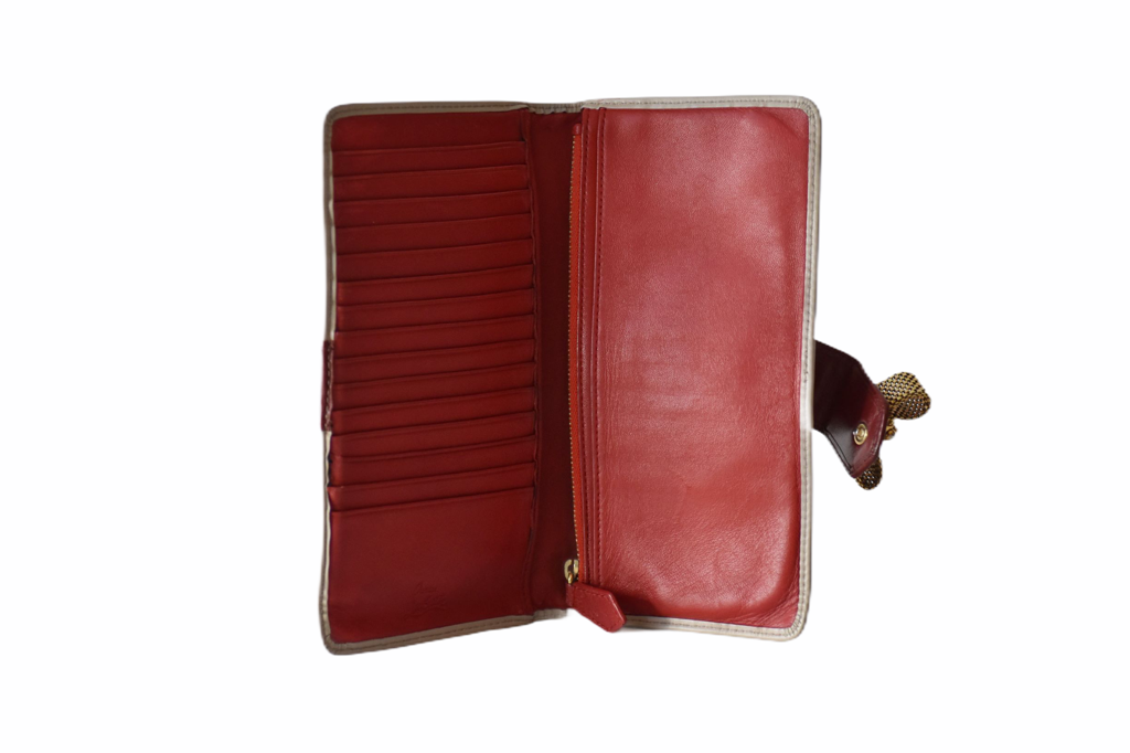 Embellished Leather Wallet