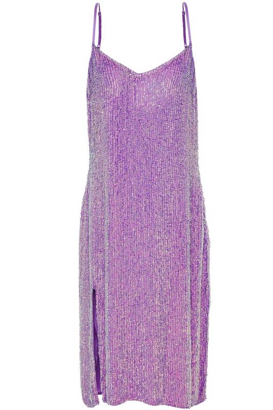 Lavender Sequined Dress
